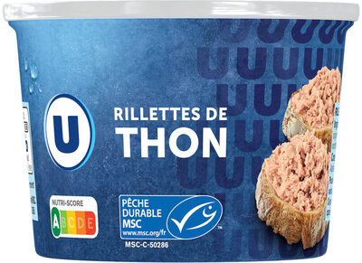 Rillettes de thon pêché à la ligne boîte de 1/4 220g