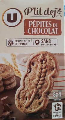 Pepites de chocolat - P'tit dej'