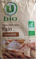Preparation pour pain complet