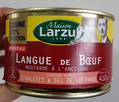 Langue de boeuf moutarde à l'ancienne