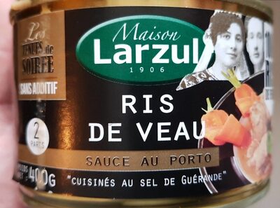 Ris de veau Sauce au Porto