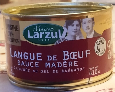Langue de boeuf sauce madère