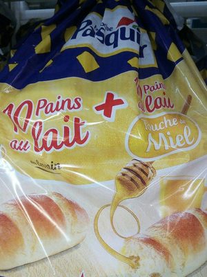 10 pains au lait touche de miel front packaging