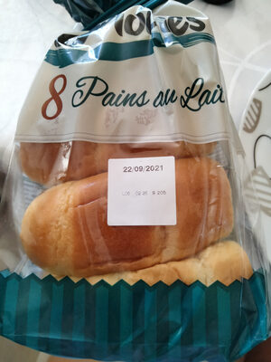 Les Brioches 8 Pains au Lait