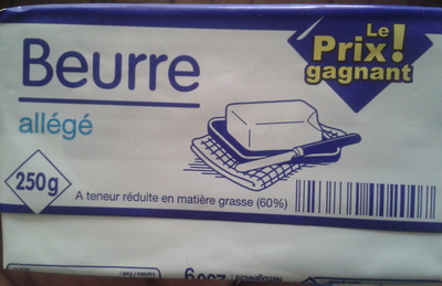 Beurre allégé