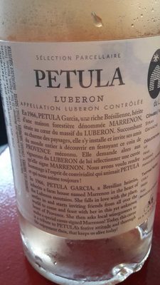 Petula Luberon front packaging