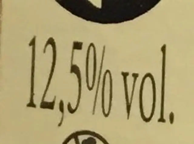 Sélection brut nutrition facts table