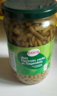 Duo Haricots vertes et flageolets front packaging