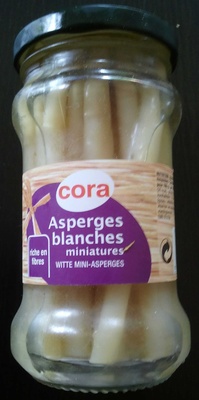 Asperges blanches miniatures