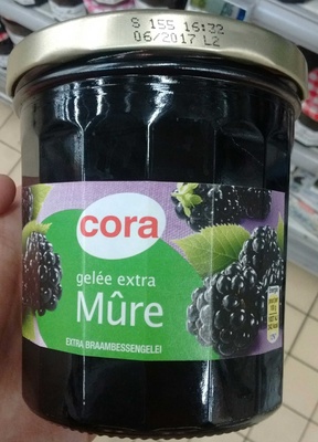 Gelée extra Mûre front packaging