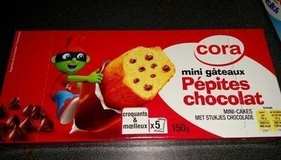 Mini gâteaux pépites de chocolat