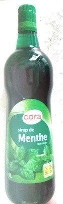 Sirop de Menthe front packaging