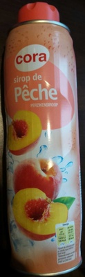 Sirop de Pêche front packaging