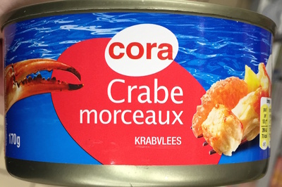 Crabe morceaux front packaging