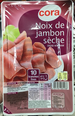 Noix de jambon sèche (10 tranches fines)