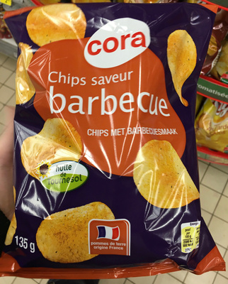 Chips saveur Barbecue front packaging