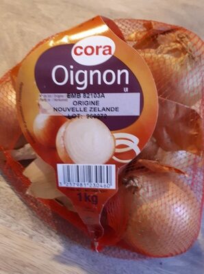 Oignon front packaging