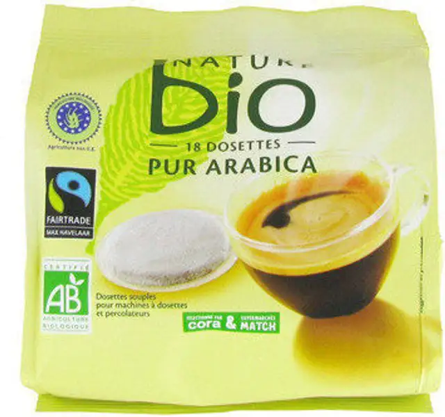 Café Pur Arabica front packaging
