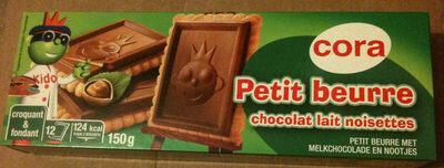 Petit Beurre Chocolat Noisette front packaging