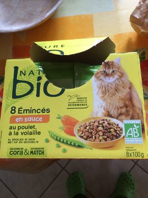 8 émincés en sauce poulet volaille 