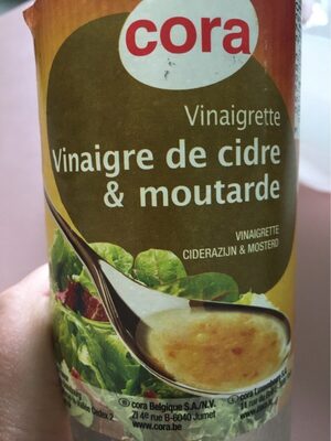 Vinaigrette au vinaigre de cidre et moutarde, 50cl