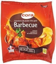 Manchons de poulet rôtis - goût barbecue front packaging