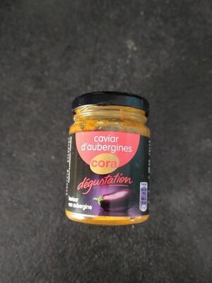 Caviar d'aubergines front packaging