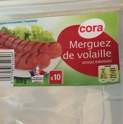 Merguez de volaille