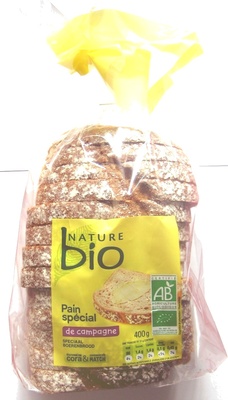 Pain spécial de campagne bio , 400g