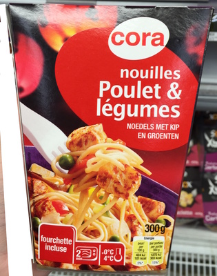 Nouilles Poulet & Légumes