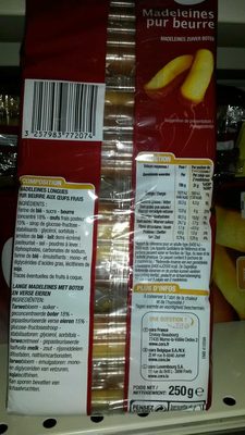 Madeleines pur beurre