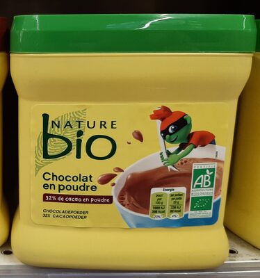 Nature Bio Poudre Cacaotée Instantanée Pour Cacao Instantané