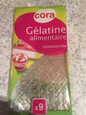 Gélatine Alimentaire front packaging