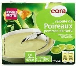 Velouté de poireaux pommes de terre