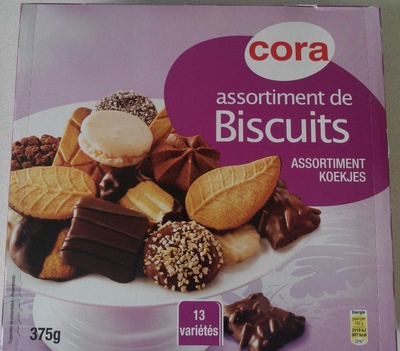 Assortiment de Biscuits (13 variétés) front packaging