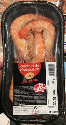 Crevettes de Madagascar