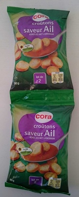 Croûtons saveur Ail