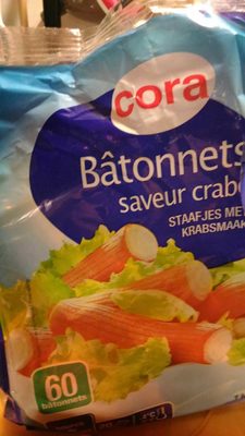 Bâtonnets saveur Crabe