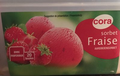 Sorbet fraise
