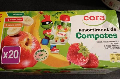 Assortiment de compotes