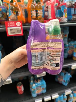 Multi vitaminé nutrition facts table