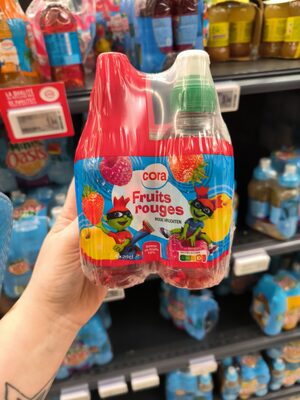 Jus Fruits rouges front packaging