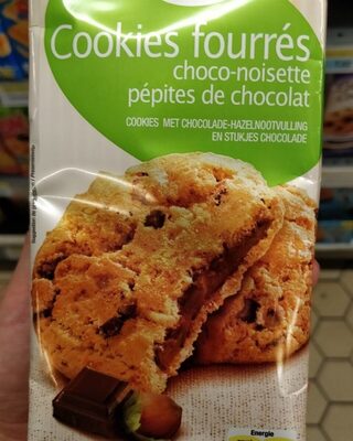 Cookies fourré choco noisettes