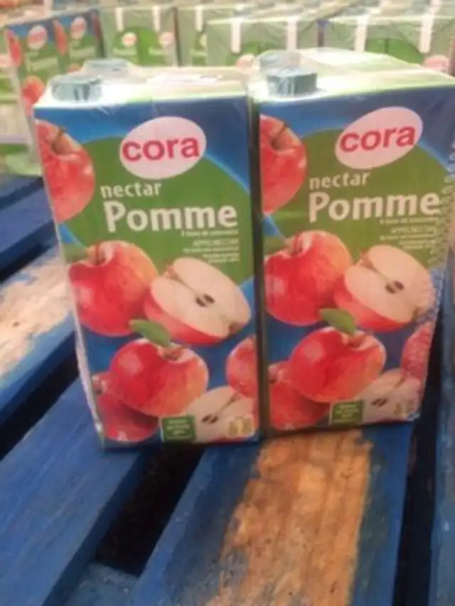 nectar pomme front packaging