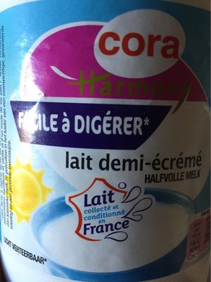 Lait facile a digerer front packaging