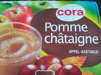 Compote pomme châtaigne