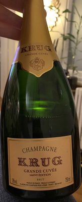 Champagne Krug Grande Cuvée front packaging