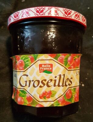 Gelée groseilles front packaging