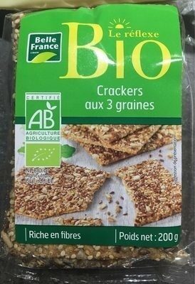 Crackers aux 3 graines