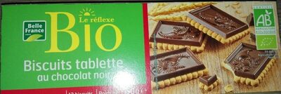 Biscuits tablette au chocolat noir